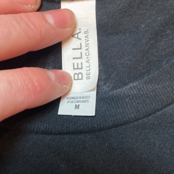 Bones Coffee Skeleton Logo Graphic Tee Black Women’s Medium - Picture 4 of 6